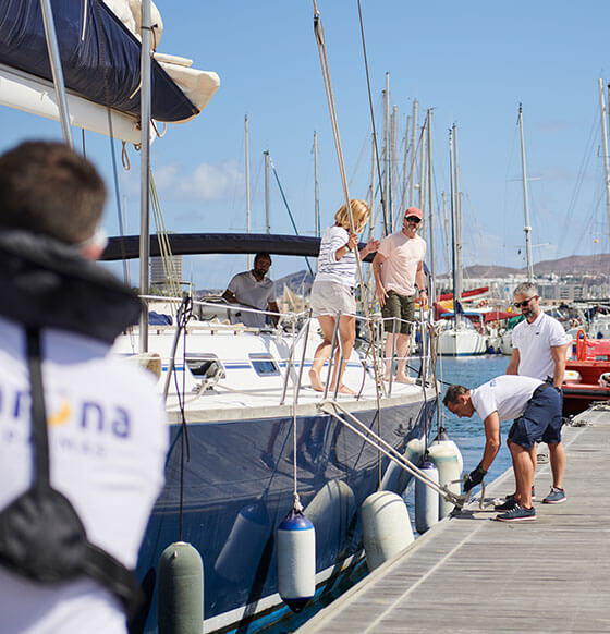 Marina muelle deportivo. Gran Canaria