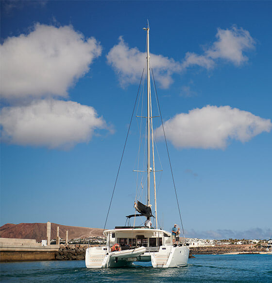 Puerto deportivo Marina Rubicón. Lanzarote.