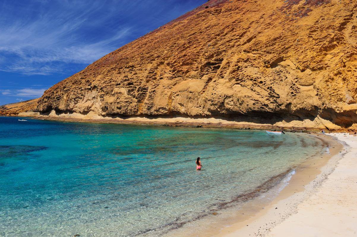 La Graciosa. Playa La Cocina