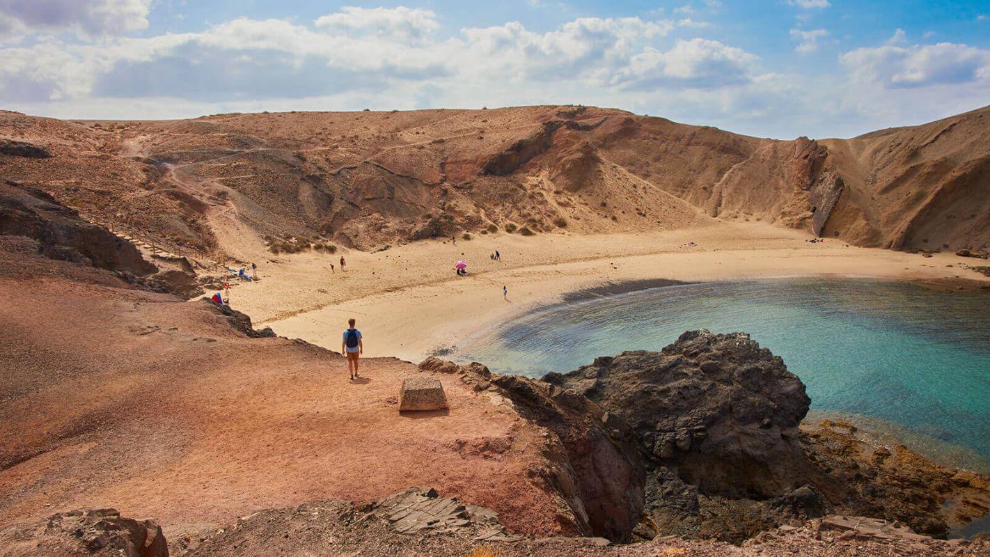 Kust van Rubicón, Lanzarote.