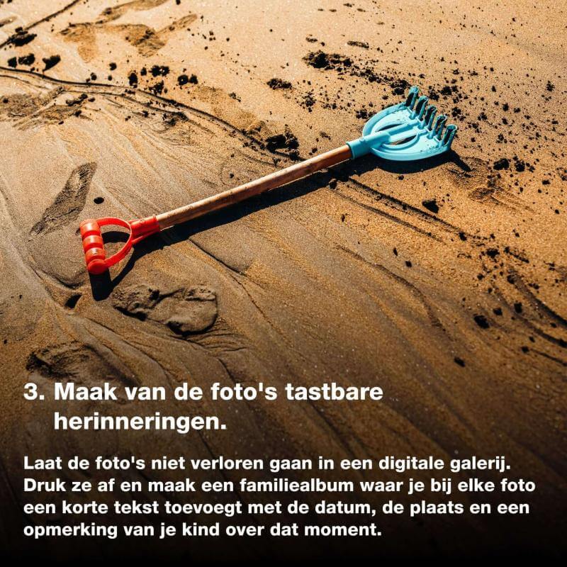 Maak van de foto's tastbare herinneringen.