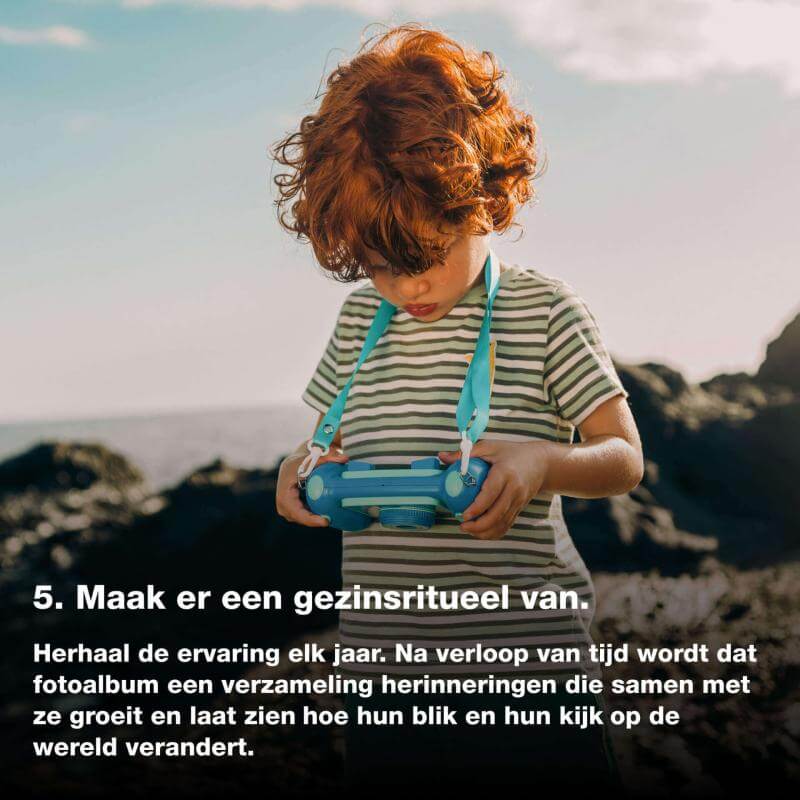 Maak er een gezinsritueel van.