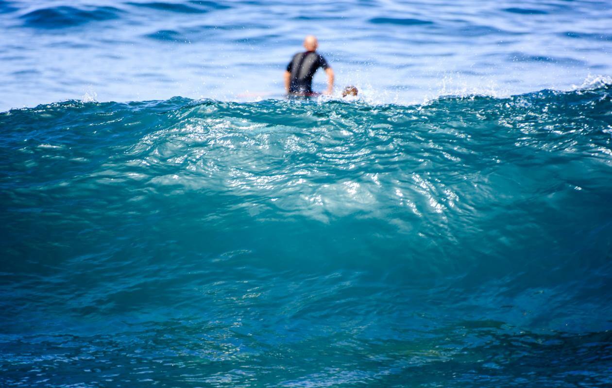 Surfear la derecha del Lloret Spots de surf en Gran Canaria