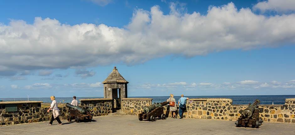 Oude stad Puerto de la Cruz Tenerife + Historische centra van Tenerife