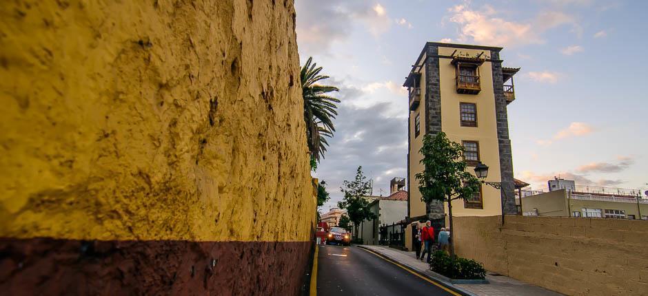 Oude stad Puerto de la Cruz Tenerife + Historische centra van Tenerife