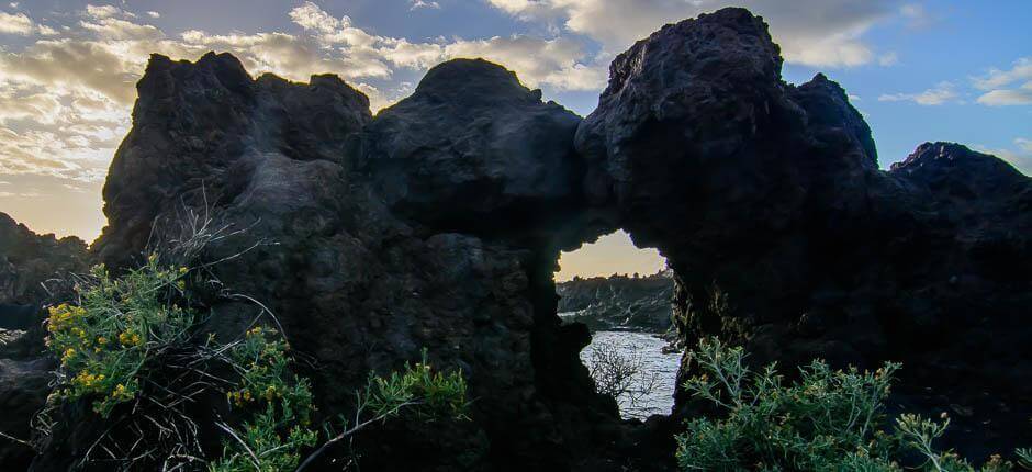 Charco Verde Stranden voor kinderen in La Palma