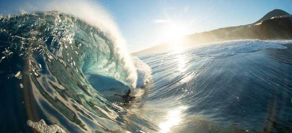 Bodyboard in El Frontón Plaatsen voor bodyboarding in Gran Canaria