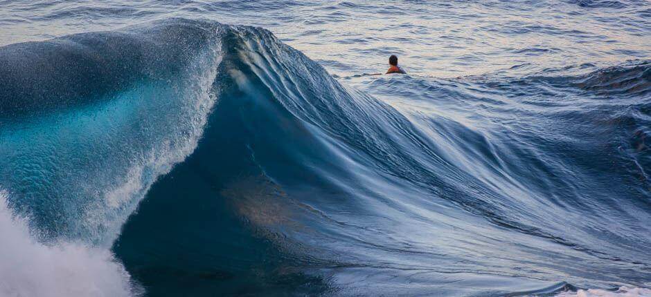 Bodyboard in El Frontón Plaatsen voor bodyboarding in Gran Canaria