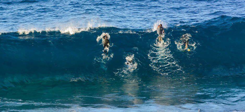 Bodyboard in El Frontón Plaatsen voor bodyboarding in Gran Canaria