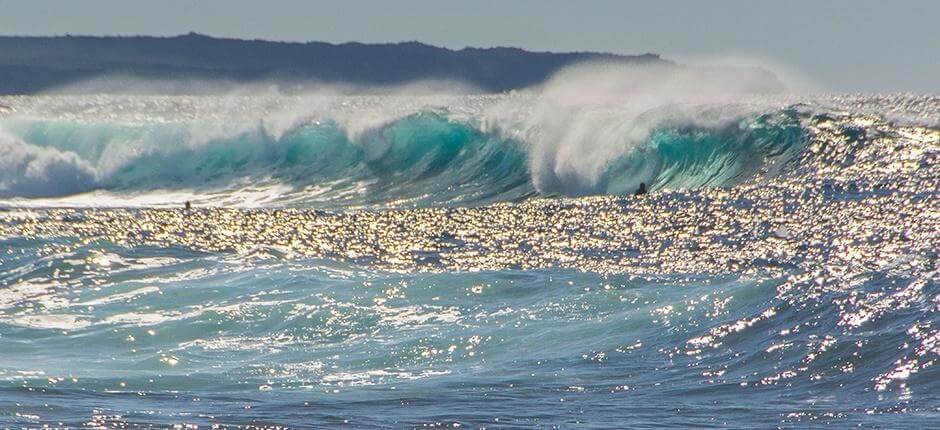 Bodyboard in El Quemao Plaatsen voor bodyboarden in Lanzarote