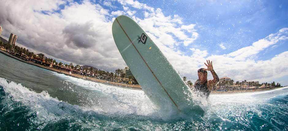 De linkse van Las Palmeras Surfspots op Tenerife