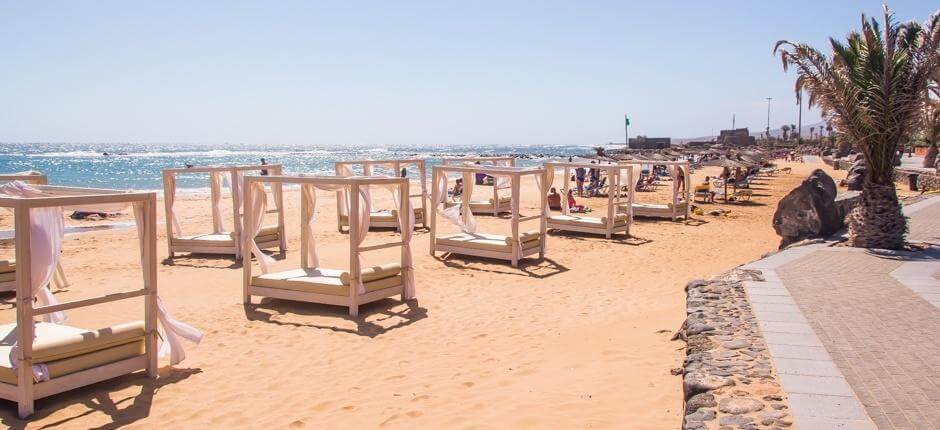 La Guirra Stranden voor kinderen in Fuerteventura