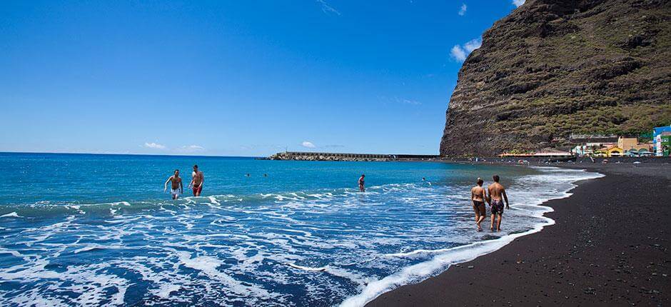 Playa Puerto de Tazacorte, stranden op La Palma