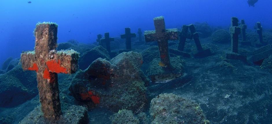 Scubaduiken in Malpique, op La Palma