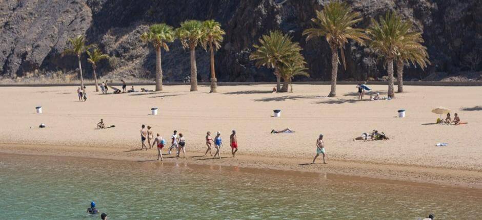 Las Teresitas Stranden voor kinderen in Tenerife  