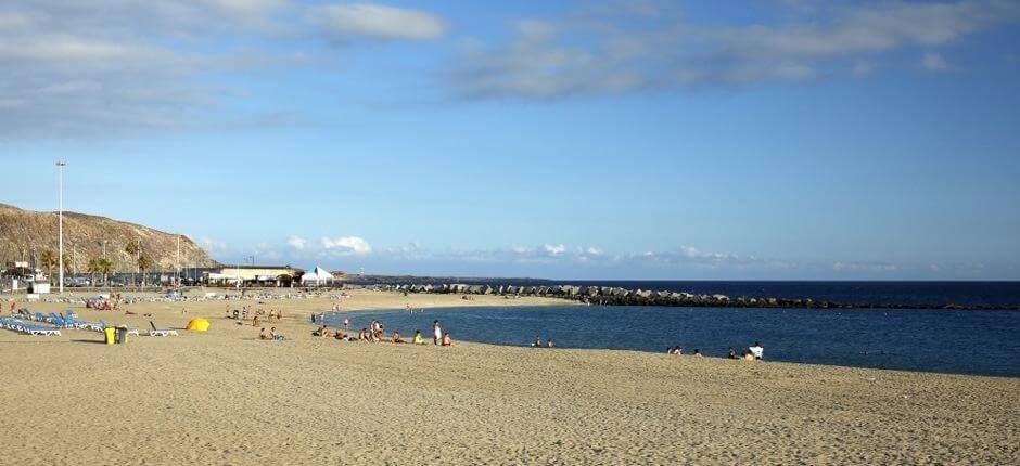 Las Vistas Stranden voor kinderen in Tenerife