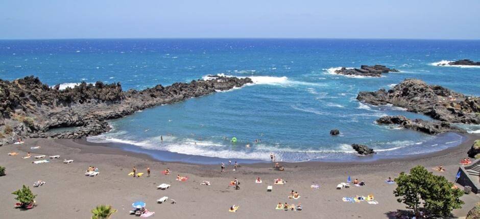 Playa de Los Cancajos Populaire stranden in La Palma
