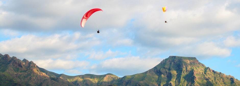 Paragliding in Taucho Paragliding in Tenerife