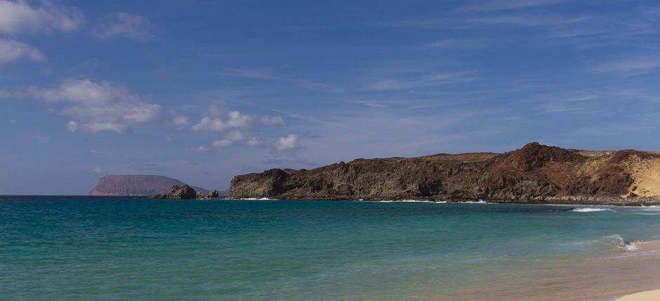 Playa de Las Conchas + Ongerepte stranden van Lanzarote