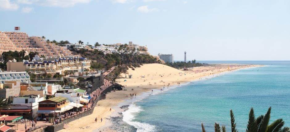 Playas de Morro Jable Populaire stranden in Fuerteventura
