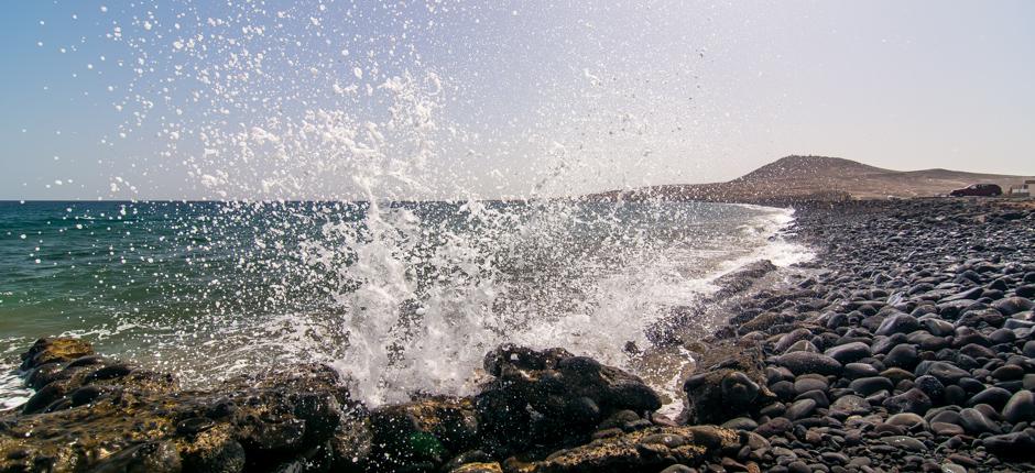 Kitesurf op het strand van Vargas Plaatsen voor kitesurf op Gran Canaria