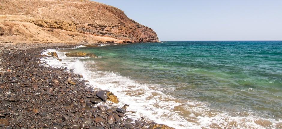 Kitesurf op het strand van Vargas Plaatsen voor kitesurf op Gran Canaria