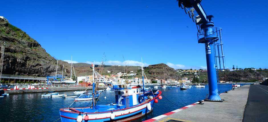 Puerto de Playa de Santiago Marina's en jachthaven op La Gomera