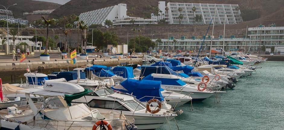 Sporthaven van Puerto Rico Marina's en jachthavens op Gran Canaria