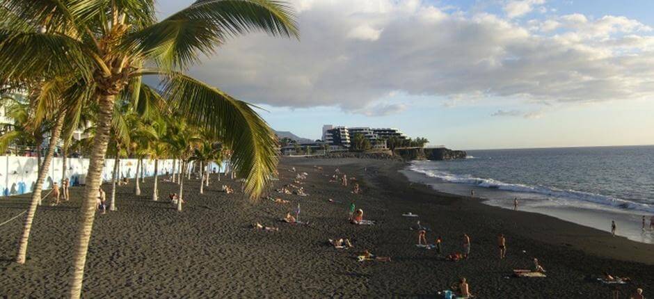 Playa de Puerto Naos Populaire stranden in La Palma