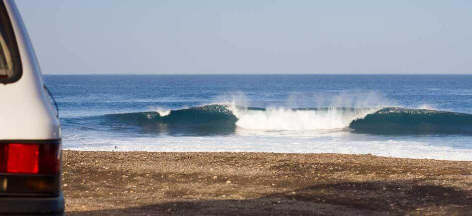 Punta Blanca  Bodyboarden in Tenerife