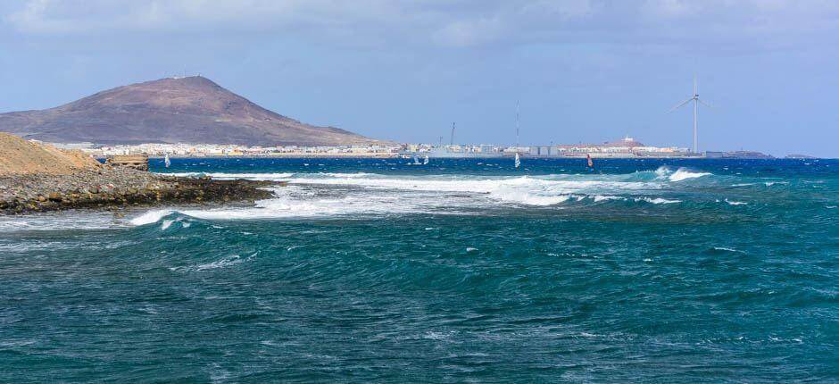 Windsurf in Salinas de Pozo Plaatsen voor windsurf op Gran Canaria