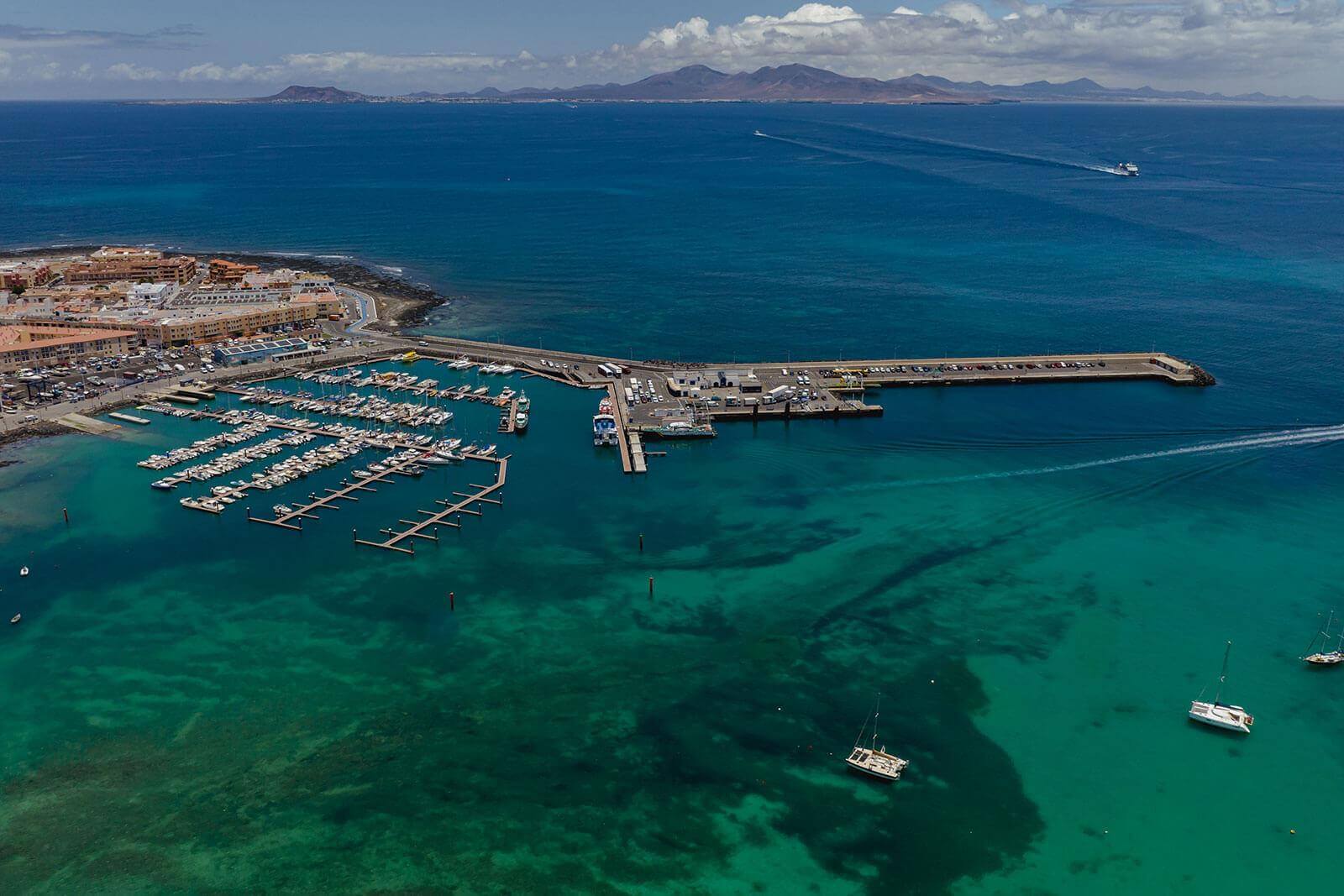 Jachthaven Corralejo. Fuerteventura.