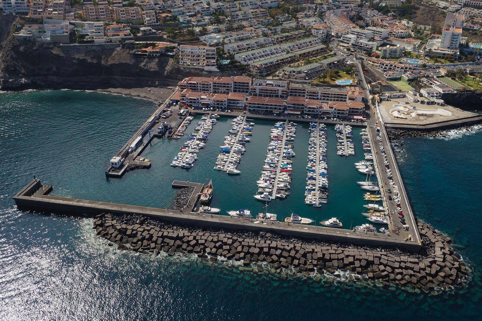 Jachthaven de Los Gigantes. Tenerife.