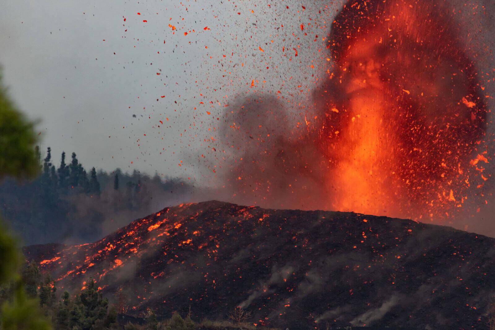 Erupción volcánica Cumbre Vieja. La Palma.