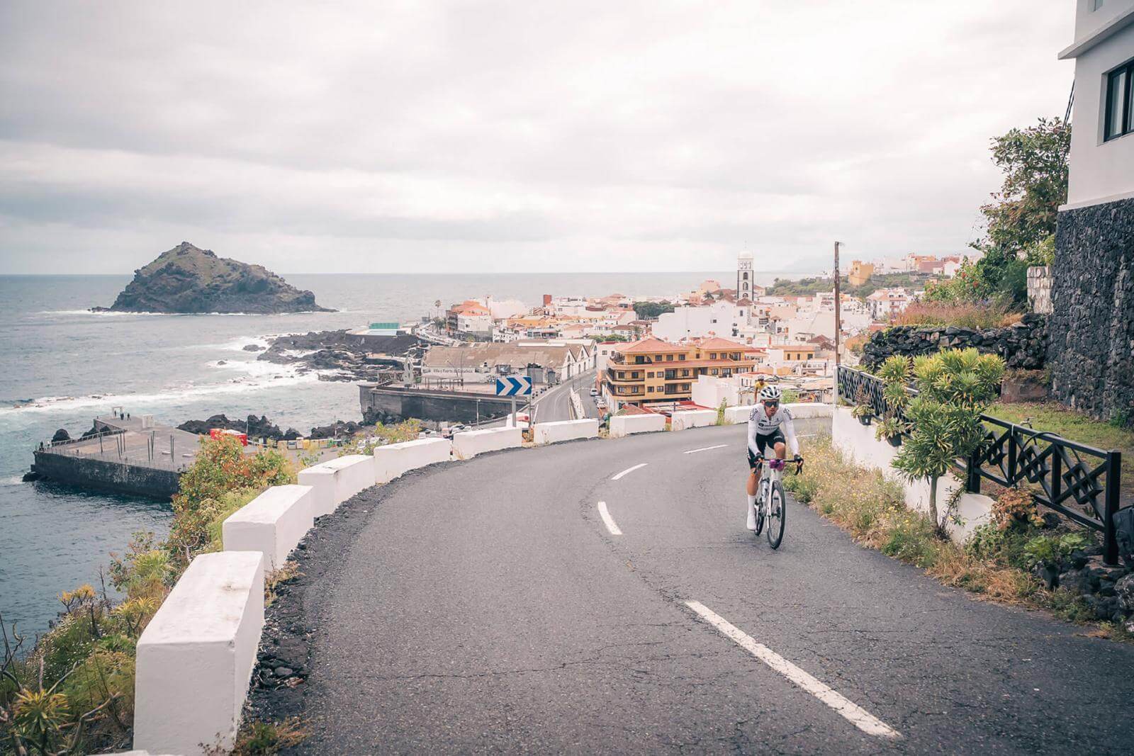 Garachico en la Vuelta Ciclista al Teide 