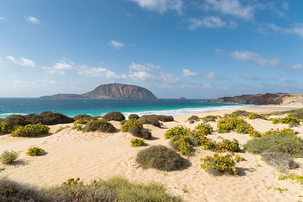 La Graciosa. Playa La Concha