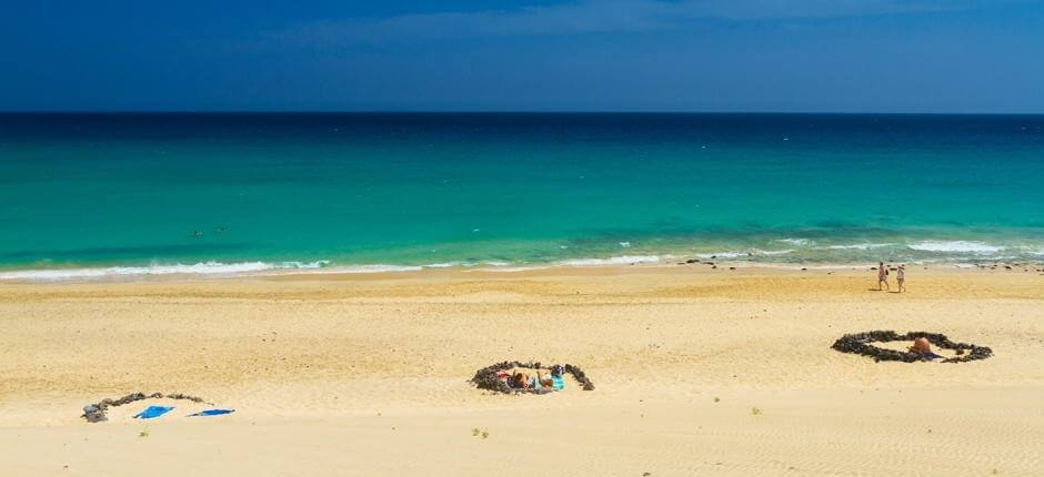 Playa de Esquinzo Butihondo Populaire stranden in Fuerteventura