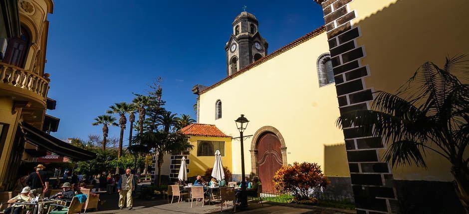 Oude stad Puerto de la Cruz Tenerife + Historische centra van Tenerife