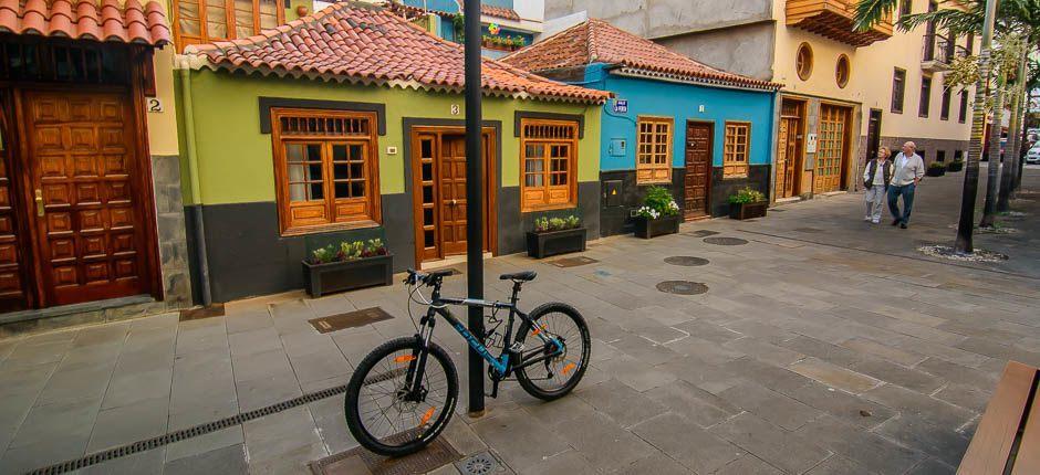 Oude stad Puerto de la Cruz Tenerife + Historische centra van Tenerife