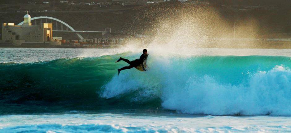 Bodyboard in El Confital Plaatsen voor bodyboarding in Gran Canaria