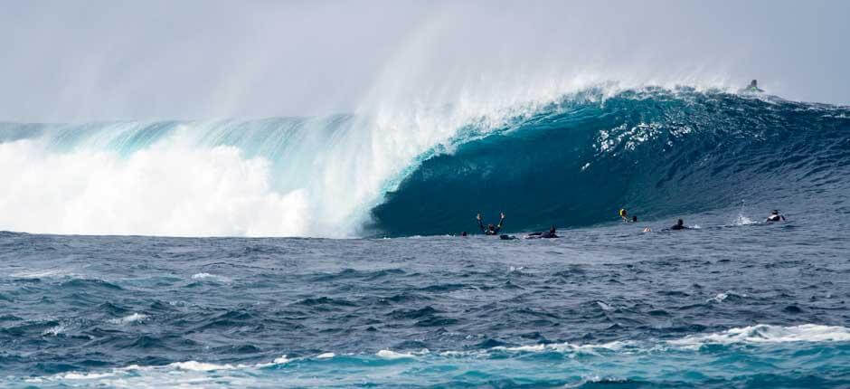 Surfen in El Quemao Plaatsen voor surf op Lanzarote