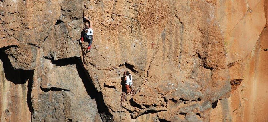 Klimmen Barranco del Agua Klimmen in La Palma