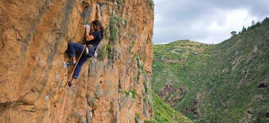 Klimmen klif Guaria Klimmen in Tenerife