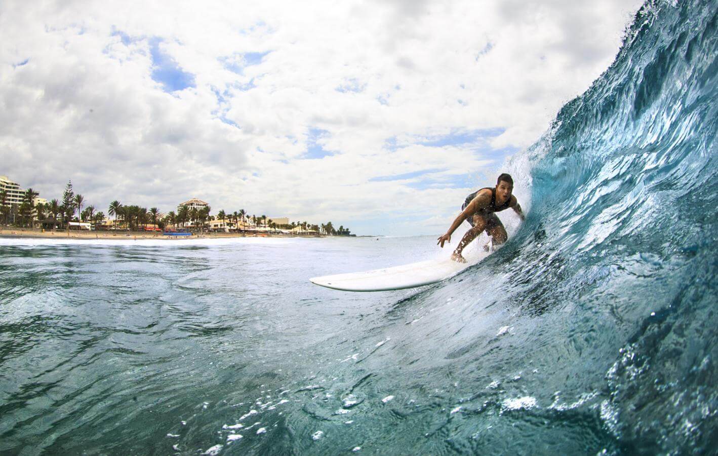 La izquierda de Las Palmeras Spots de surf en Tenerife