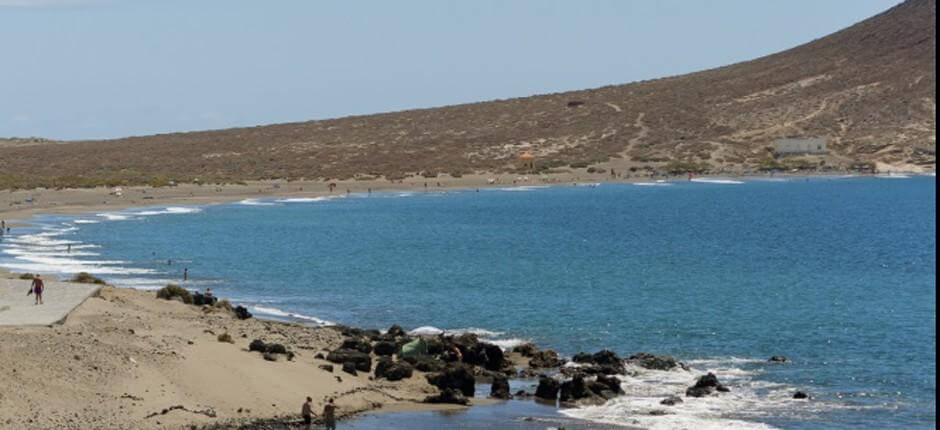 Playa de La Tejita Populaire stranden in Tenerife