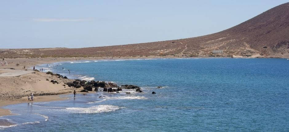 Playa de La Tejita Populaire stranden in Tenerife