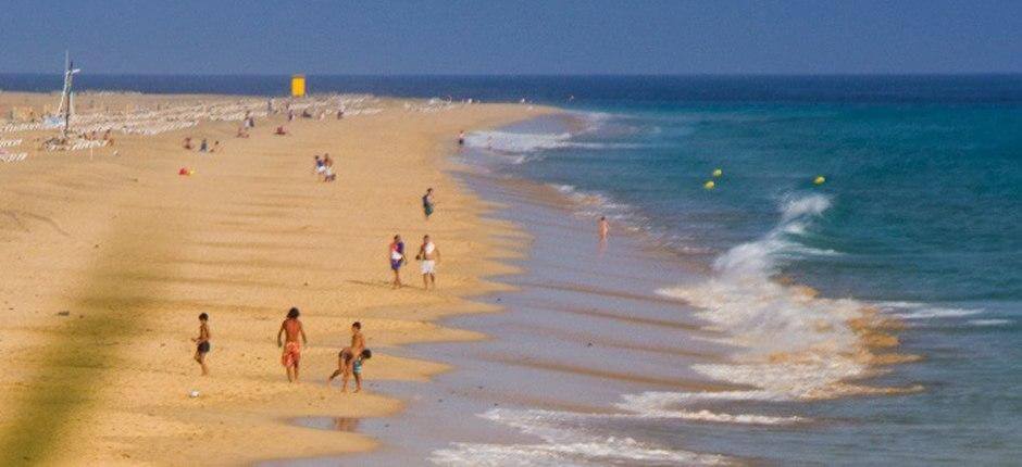 Playas de Morro Jable Populaire stranden in Fuerteventura