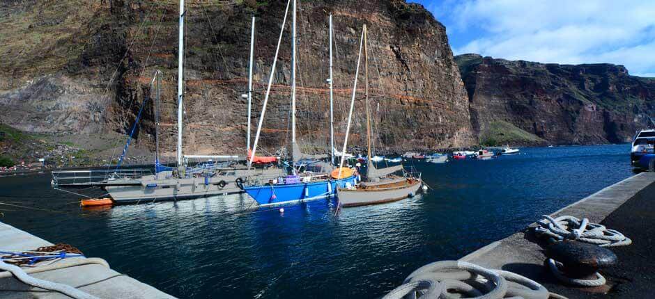 Puerto de Vueltas + Sport- und Jachthäfen auf La Gomera 