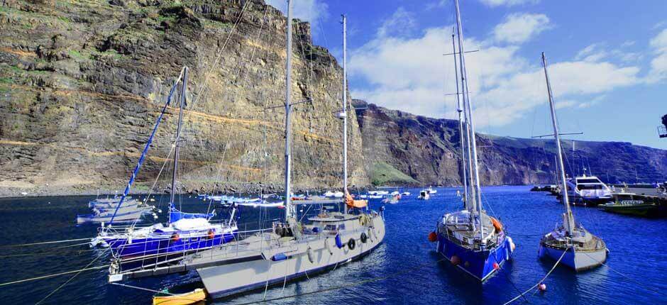 Puerto de Vueltas + Sport- und Jachthäfen auf La Gomera 
