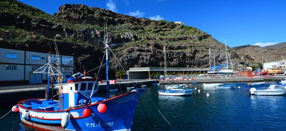 Puerto de Playa de Santiago Marina's en jachthaven op La Gomera